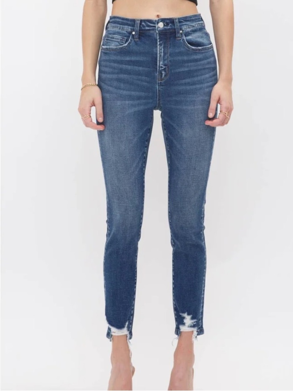 MICA Denim high rise crop size 32